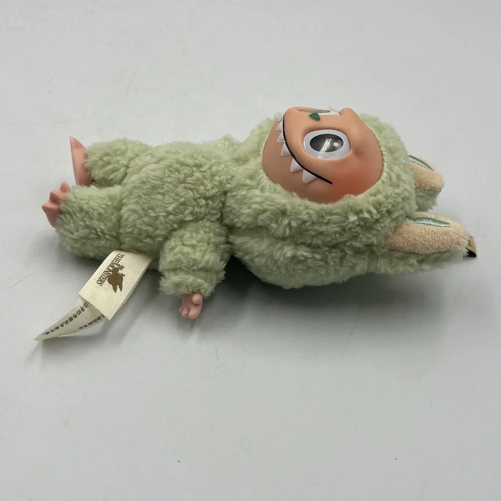 POP MART Style Green Grape The Monsters Exciting Macaron Plush Keychain 6